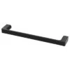 Phoenix Gloss Hand Towel Rail, Matte Black