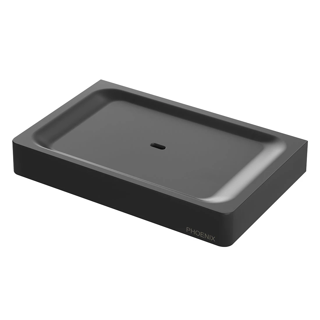 Phoenix Gloss Soap Dish Matte Black Phoenix Gloss Soap Dish Matte Black -Cook & Bathe GS895MB
