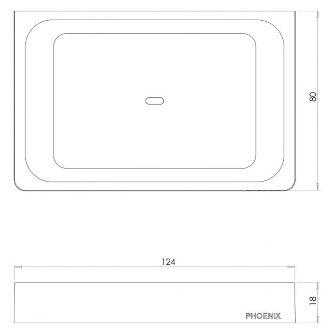 Phoenix Gloss Soap Dish Chrome Phoenix Gloss Soap Dish Chrome -Cook & Bathe GS895MB spec web 86856d6b 58de 4ed8 bd69 6386354d3579 1