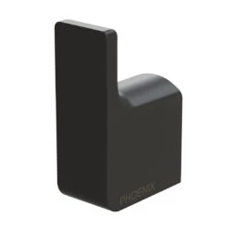 Phoenix Gloss Robe Hook Matte Black