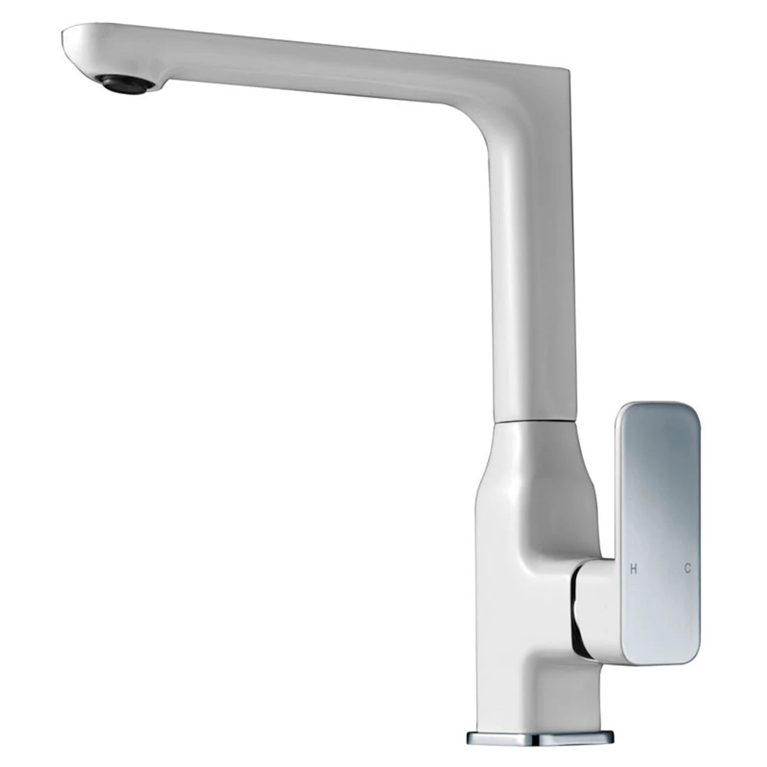 Ikon Seto Sink Mixer Chrome And White Ikon Seto Sink Mixer Chrome And White -Cook & Bathe HYB66 101CW product web