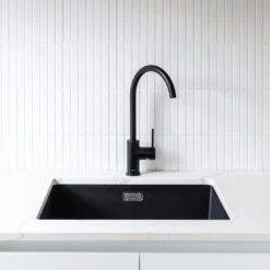 Ikon Hali Sink Mixer Matte Black -Cook & Bathe HYB88 101MB ReynoldsRd web 1