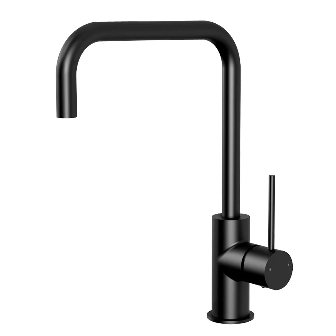 Ikon Hali Square Sink Mixer Matte Black Ikon Hali Square Sink Mixer Matte Black -Cook & Bathe HYB88 102MB product web