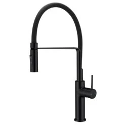 Ikon Hali Multifunction Sink Mixer Matte Black