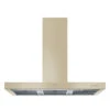 Smeg 110cm Victoria Wallmount T-Shape Rangehood Cream
