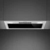 Smeg 60cm Diamond Undermount Rangehood With Autovent 2.0 Stainless Steel With Black Glass