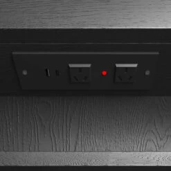 Otti LED Bondi 1800x900mm Black Oak Shaving Cabinet - Premium Edition -Cook & Bathe LED BOSV1590B VP plug