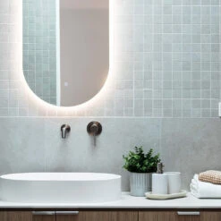 Otti Noosa LED Oval Mirror 900x450mm -Cook & Bathe LED OV9045N HellerSt web 1