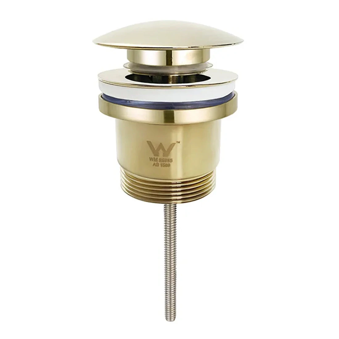 Otti Universal Mushroom Pop Up Waste 32mm Brushed Gold Otti Universal Mushroom Pop Up Waste 32mm Brushed Gold -Cook & Bathe M43BG product web