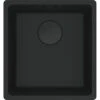 Franke Maris Granite Single Bowl 370mm Topmount Matte Black