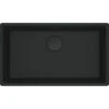 Franke Maris Granite Single Bowl 720mm Topmount Matte Black