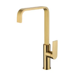 Caspian Sink Mixer Brushed Gold