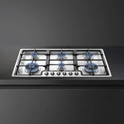 Smeg 90cm Classic 6 Burner Stainless Steel Cooktop -Cook & Bathe PGA962 lifestyle2