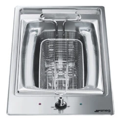 Smeg Classic Domino Deep Fryer Stainless Steel 30cm