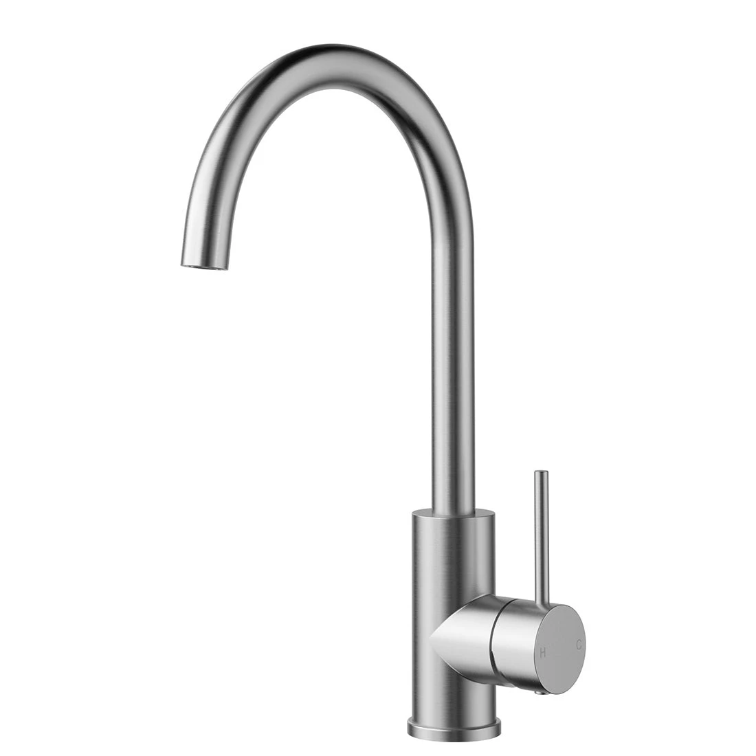 Cylindro Slimline Sink Mixer Stainless Steel Cylindro Slimline Sink Mixer Stainless Steel -Cook & Bathe PLC1001SS product web
