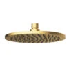 Cylindro Brass Shower Head Brushed Gold