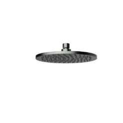 Cylindro Brass Shower Head Gun Metal