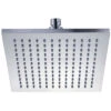Cuadro Square Plastic Shower Head 200mm Chrome