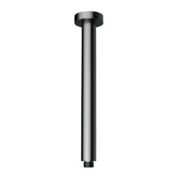 Cylindro Vertical Shower Arm Gun Metal