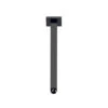 Cuadro Square Vertical Shower Arm 310mm Matte Black