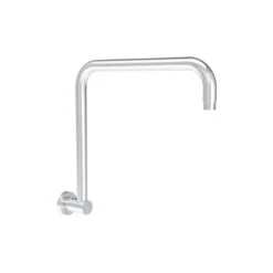 Cylindro Rectangle Curved Shower Arm Chrome