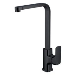Jacob Soft Square Sink Mixer Matte Black
