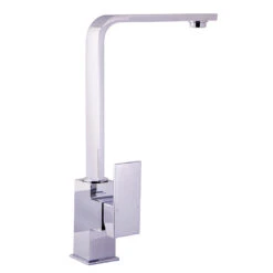 Cuadro Sink Mixer Square Chrome