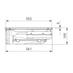 BORA S Pure Induction Cooktop With Integrated Cooktop Extractor - Exhaust Air 2 BORA S Pure Induction Cooktop With Integrated Cooktop Extractor - Exhaust Air -Cook & Bathe PURSA spec1