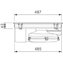 BORA X Pure Surface Induction Cooktop With Integrated Cooktop Extractor - Recirculation 2 BORA X Pure Surface Induction Cooktop With Integrated Cooktop Extractor - Recirculation -Cook & Bathe PUXU2 spec1