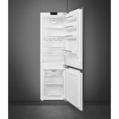 Smeg 242L Fully Integrated Bottom Mount Fridge & Freezer