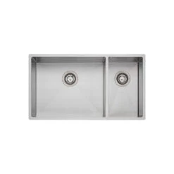 Oliveri Spectra 1 & 1/2 Bowl Sink Natural Steel