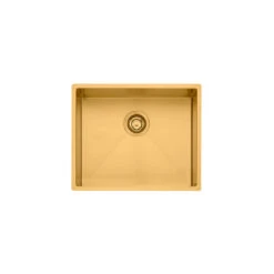 Oliveri Spectra Single Bowl Sink Brushed Gold