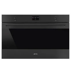 Smeg Classic Thermoseal Pyrolytic Oven 90cm Matte Black