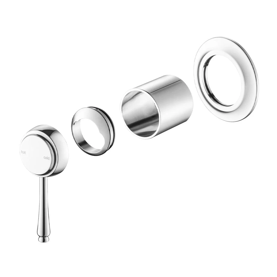 Bella Vista Mica Heritage Shower Mixer Chrome (Trim Kit Only) Bella Vista Mica Heritage Shower Mixer Chrome (Trim Kit Only) -Cook & Bathe SHM 4 CP TK