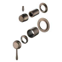 Bella Vista Mica Heritage Shower Mixer Diverter Dusk Bronze (Trim Kit Only)