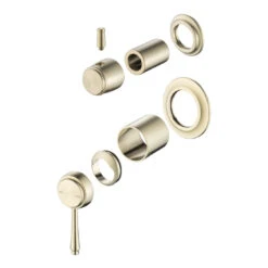Bella Vista Mica Heritage Shower Mixer Diverter French Gold (Trim Kit Only)
