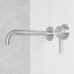 Bella Vista Mica Shower Mixer (Trim Kit Only) Brushed Nickel -Cook & Bathe SHM 5 BN TK Lifestyle1 web