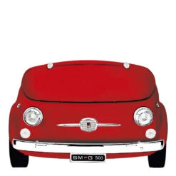 Smeg 500 Fiat Retro Fridge Red