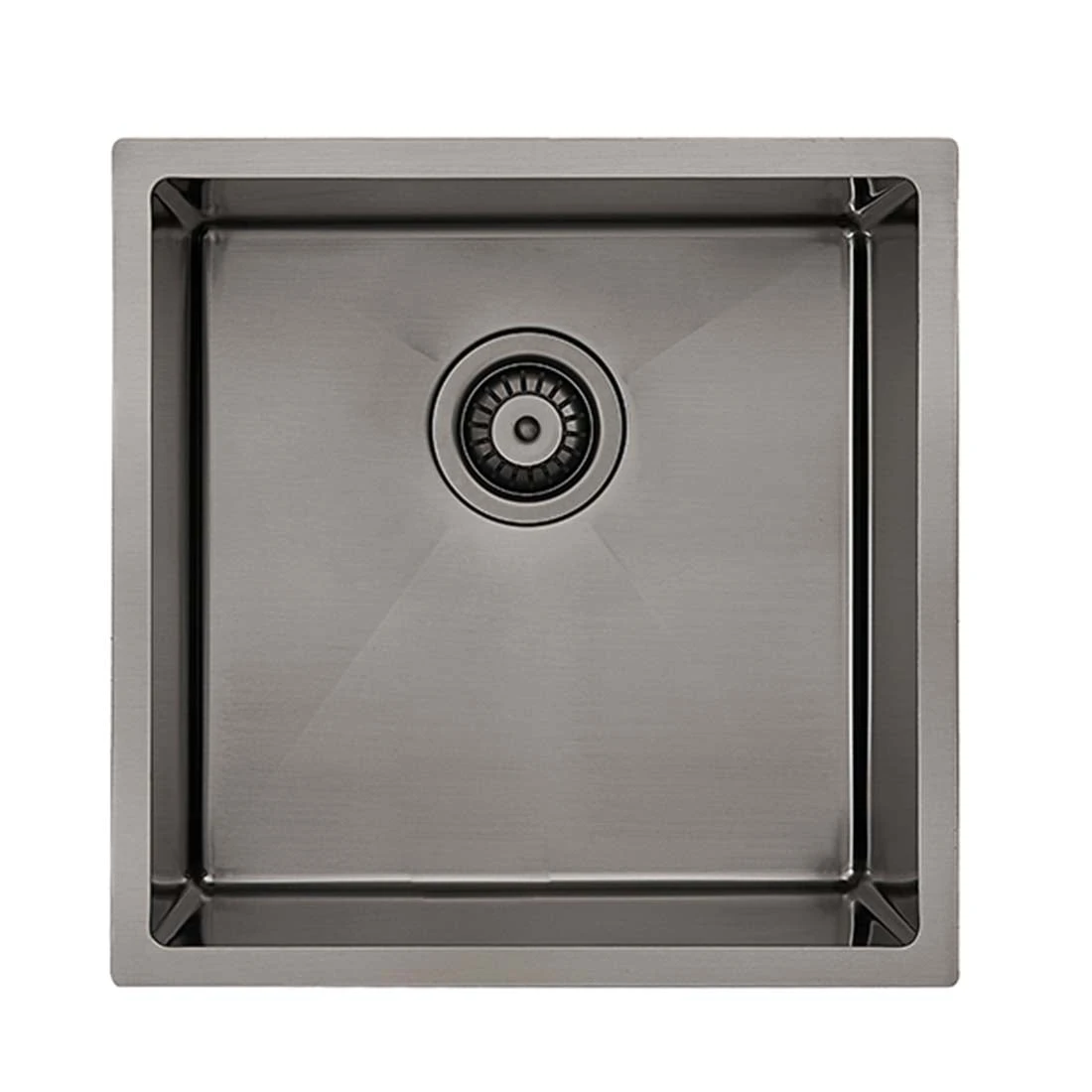 Bella Vista Luminare Sink 440 x 440mm Gunmetal Bella Vista Luminare Sink 440 X 440mm Gunmetal -Cook & Bathe SNK P 4444 GM
