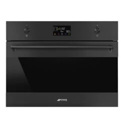 Smeg Compact Classic Speedoven Matte Black