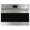 Smeg Compact Classic Microwave Combi Oven Stainless Steel