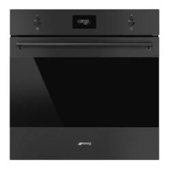 Smeg Classic Galileo Pyrolytic Oven Compact Screen Matte Black 60cm