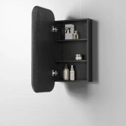 Otti Newport Shaving Cabinet Black Oak -Cook & Bathe SSQ9045B Lifestyle Web