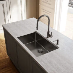 Franke Eos Neo Anthracite Pull-Out Tap Black 2 Franke Eos Neo Anthracite Pull-Out Tap Black -Cook & Bathe TA9601AN lifestyle