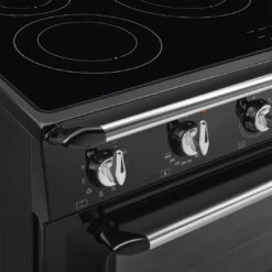 Smeg 90cm Victoria Induction MF Freestanding Cooker Black -Cook & Bathe TR90IMBL 6