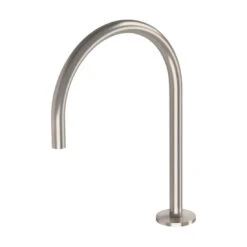 Phoenix Vivid Slimline Hob Sink Outlet 220mm Gooseneck Brushed Nickel