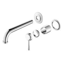 Bella Vista Mica Heritage Wall-Spout Combo Chrome (Trim Kit Only)