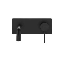 Bella Vista Mica Wall-Spout Combo, Curved Spout, 1 Piece (Trim Kit Only), Black 2 Bella Vista Mica Wall-Spout Combo, Curved Spout, 1 Piece (Trim Kit Only), Black -Cook & Bathe WBC 5 BLK TK 1