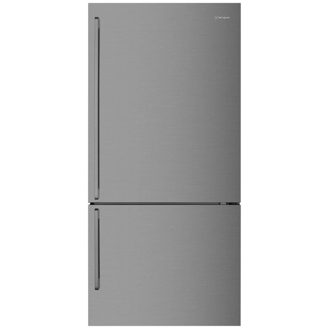 Westinghouse Bottom Freezer Refrigerator Pole Handles Right 496L Dark Stainless Steel Westinghouse Bottom Freezer Refrigerator Pole Handles Right 496L Dark Stainless Steel -Cook & Bathe WBE5304BC R product1 web