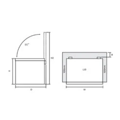 Westinghouse 200L Chest Freezer White -Cook & Bathe WCM2000WE spec